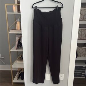 H&M Maternity Black Work Pants